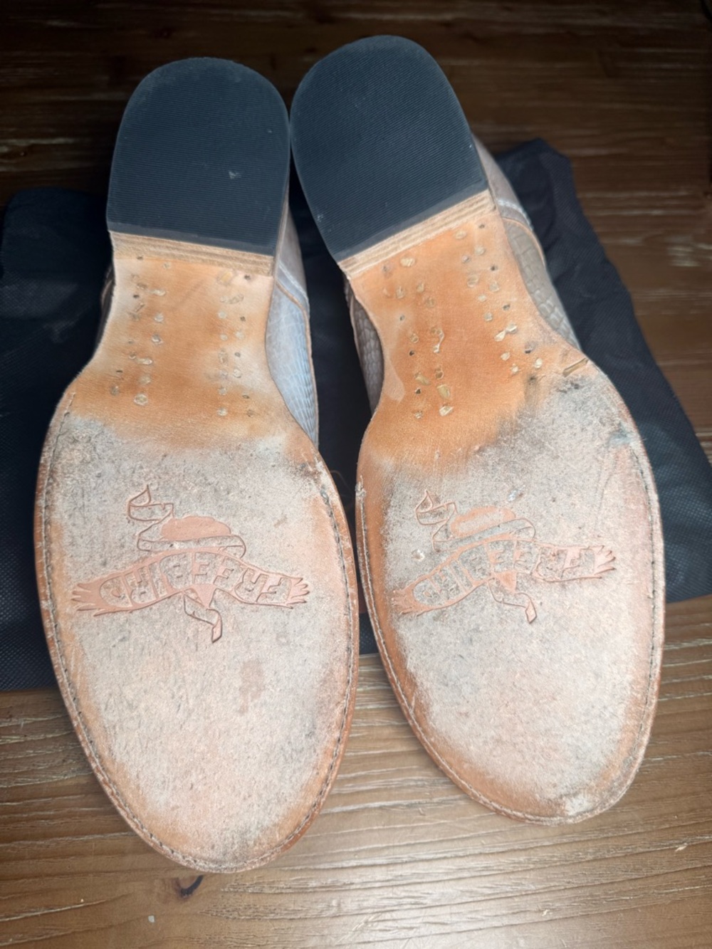 Freebird Brown Leather Flats - Mabel - Picture 11 of 17